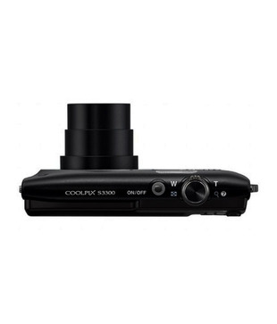 Nikon Coolpix S3300 16.MP Point & Shoot Digital Camera (Black)
