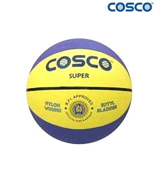 Cosco Super Multi Color Basketball  (Size 6)