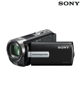 Sony DCR-SX45E Handycam (Black) (with 16GB SDHC Card, Carry Case, 3 Years Sony India Warranty) 