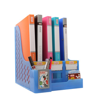 Saya Magazine & File Rack + Desk Organiser (Set of 2 pcs)