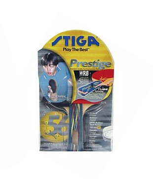 2 Stiga Prestige Table Tennis Rackets  + 1 Box of Stiga Competition Table  Tennis Balls FREE