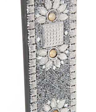 Welpro Grey Beaded Mirror