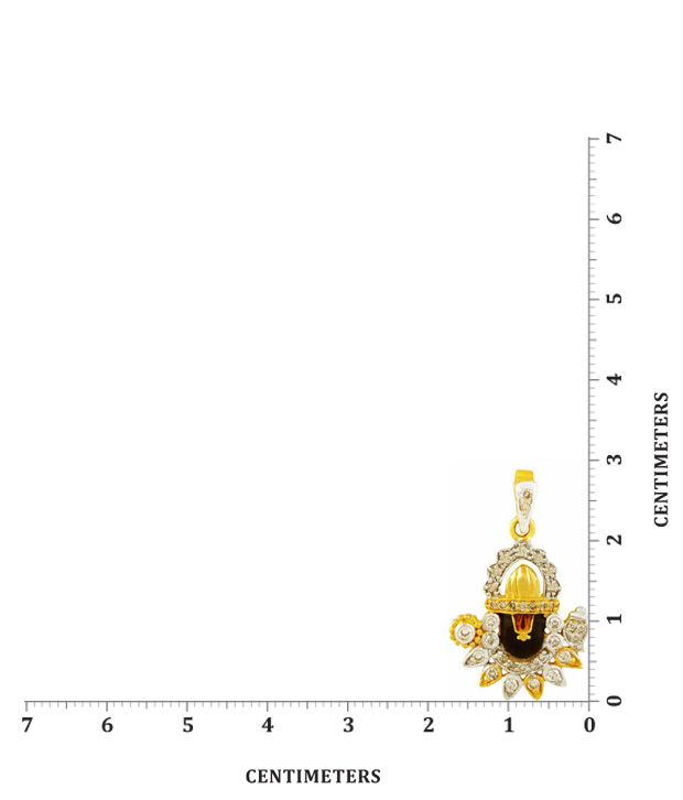 Mehrasons Diamond Balaji Pendant