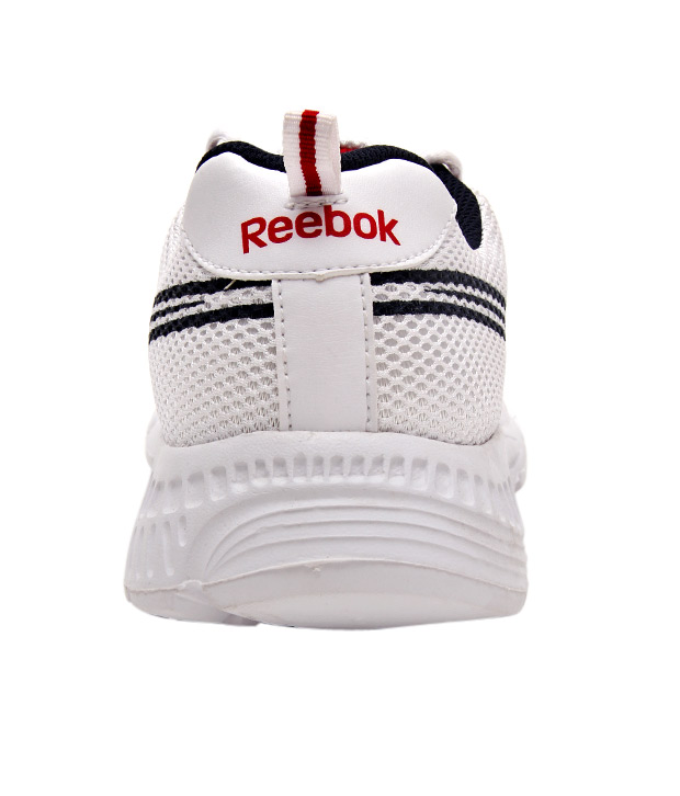 Reebok Energetic White & Navy Blue Sports Shoes